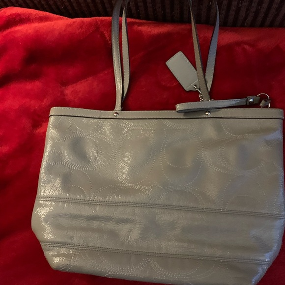 Patent Leather Coach Purse - Picture 2 of 8